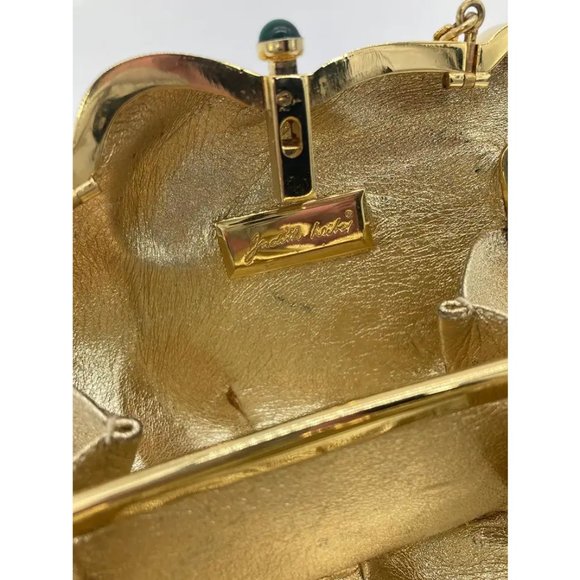 Judith Leiber Swarovski Crystal Frog Minaudiere - Picture 11 of 14